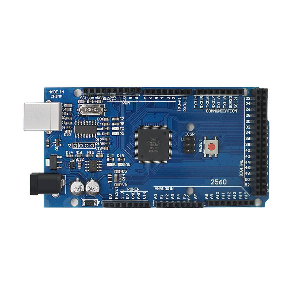 Arduino Mega2560 Compatible CH340 Microcontroller Module, Upgraded Mega2560 Development Board for Programming & Educational Projects