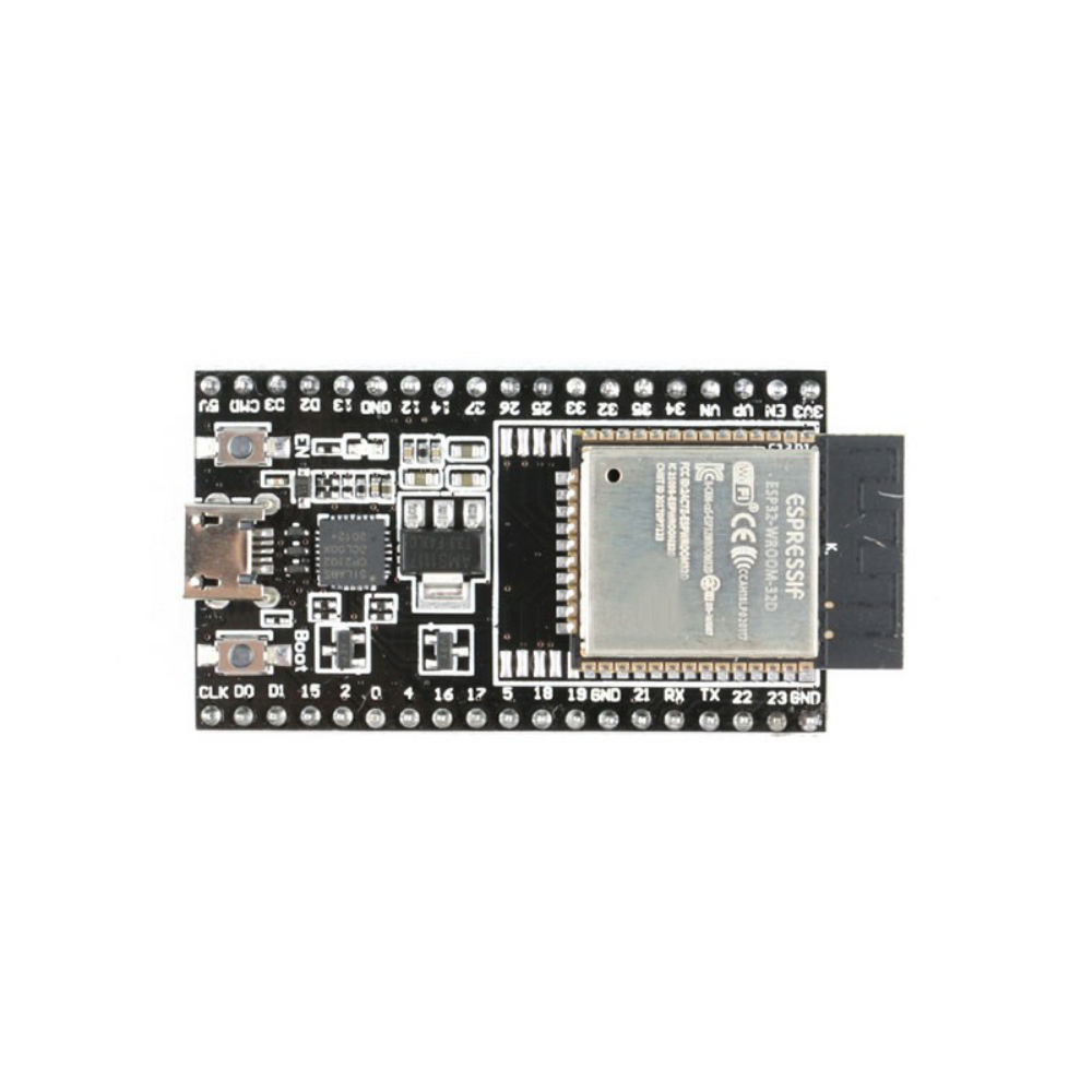 ESP32-WROOM-32D Development Board, 38 Pins with WiFi & Bluetooth, Purple Expansion Board with Micro USB & Type-C, Ideal for Embedded Projects