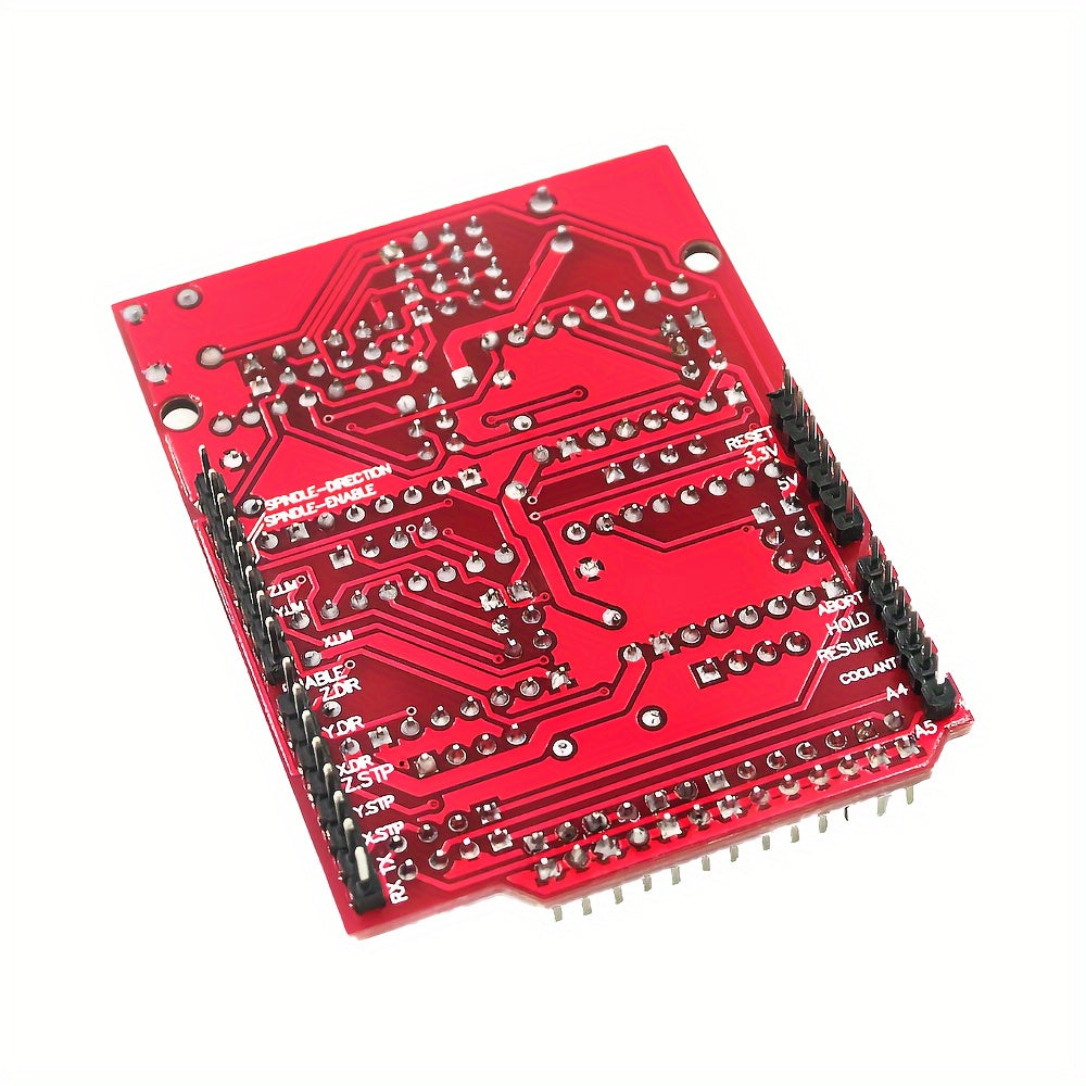 CNC Shield V3 Engraving Machine Expansion Board for Arduino, A4988 Driver Board for 3D Printer, Robotics Programming, and Mechanical Arm Development