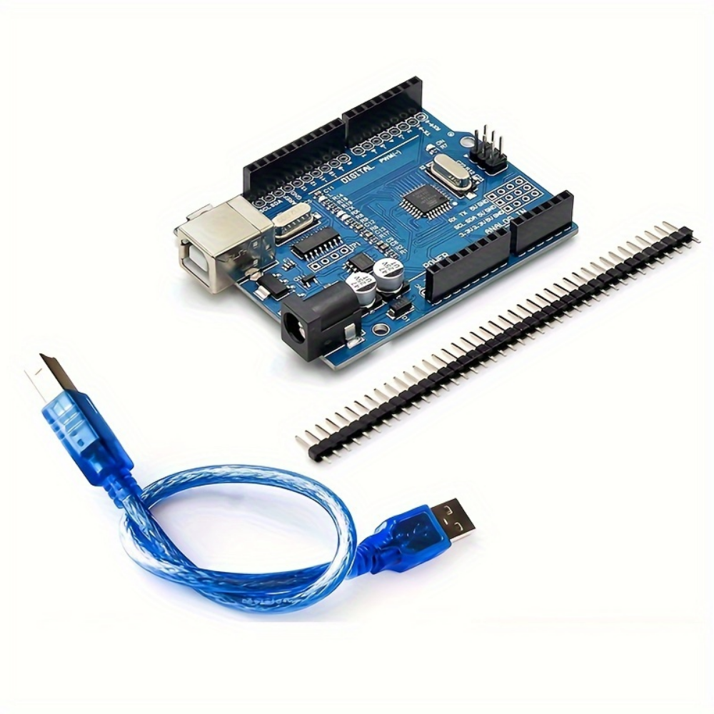 Arduino UNO R3 Square/MICRO/Type-C Port Compatible with ATmega328P, Ideal for Arduino Beginners, Embedded Developers, and PCB Designers，Operating Voltage ≤36V